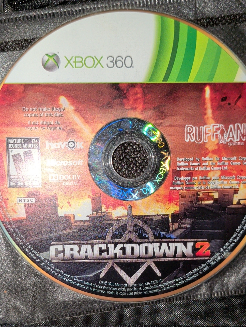 Crackdown 2 (Disc Only) Xbox 360